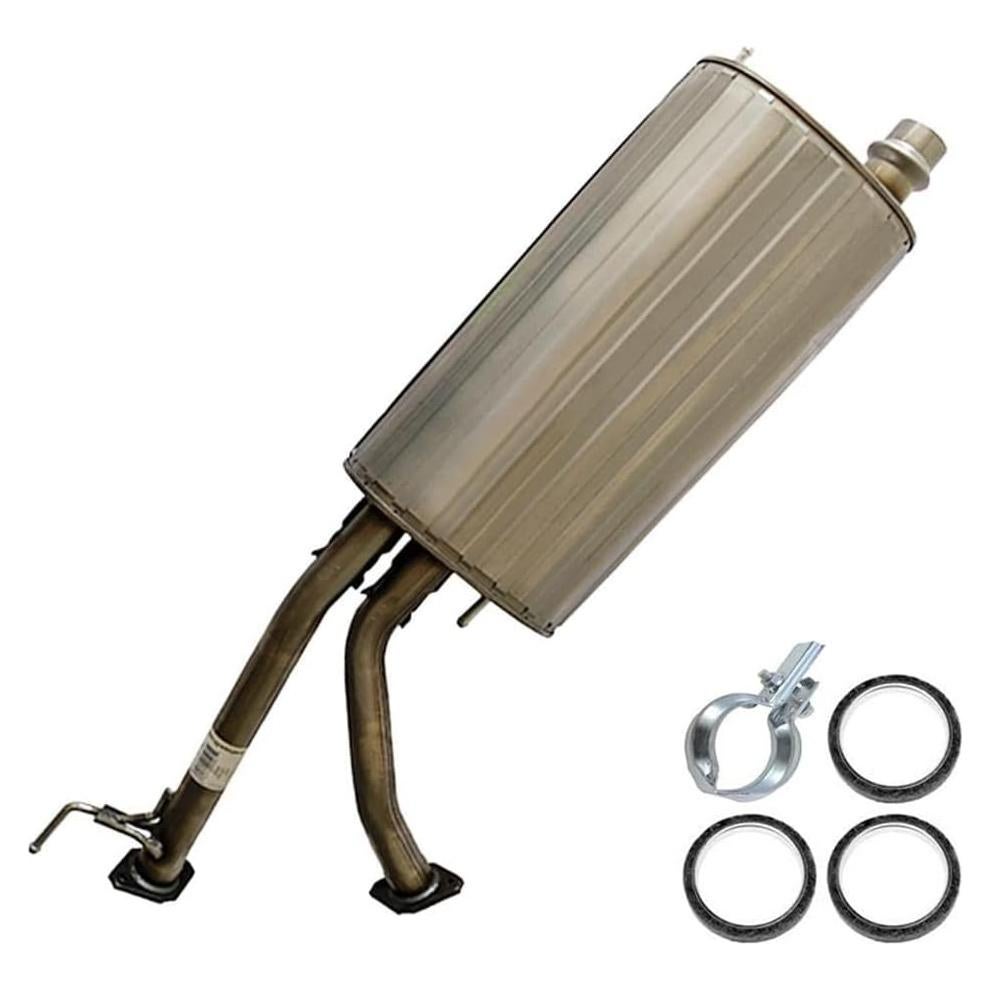 Silenciador Central Escape Northeastern Acero Inox. 409 Toyota Sequoia 2001-2007