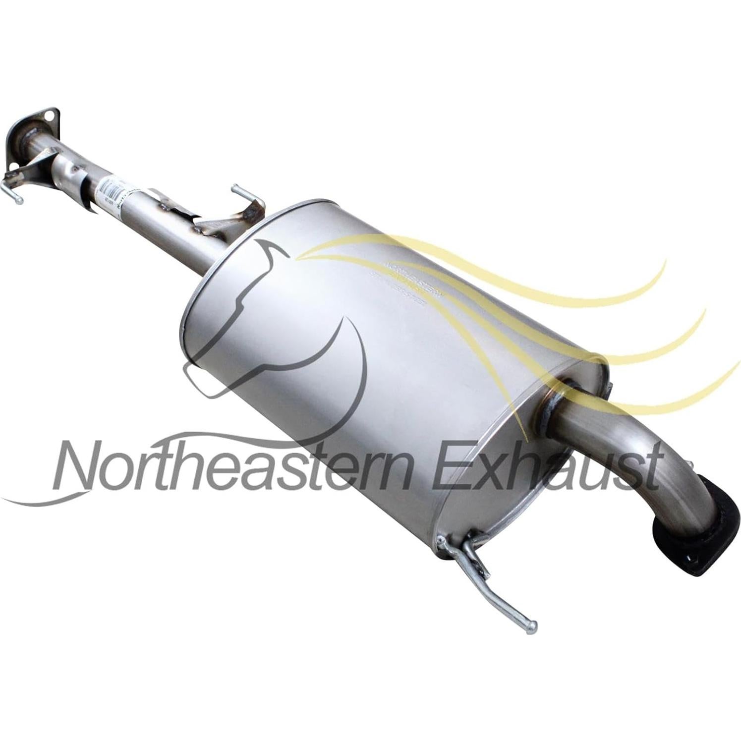 Silenciador de escape Northeastern para Toyota FJ Cruiser 4.0L 2007-2014 - Acero inoxidable 409 con juntas