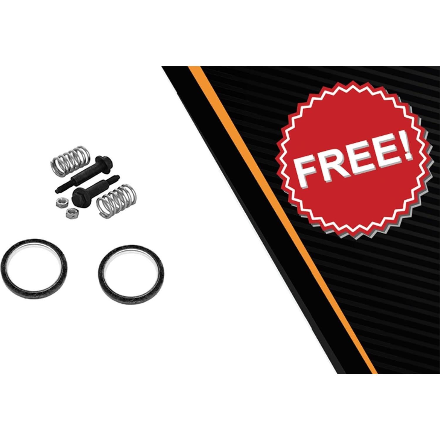 Silenciador de escape Northeastern para Toyota FJ Cruiser 4.0L 2007-2014 - Acero inoxidable 409 con juntas