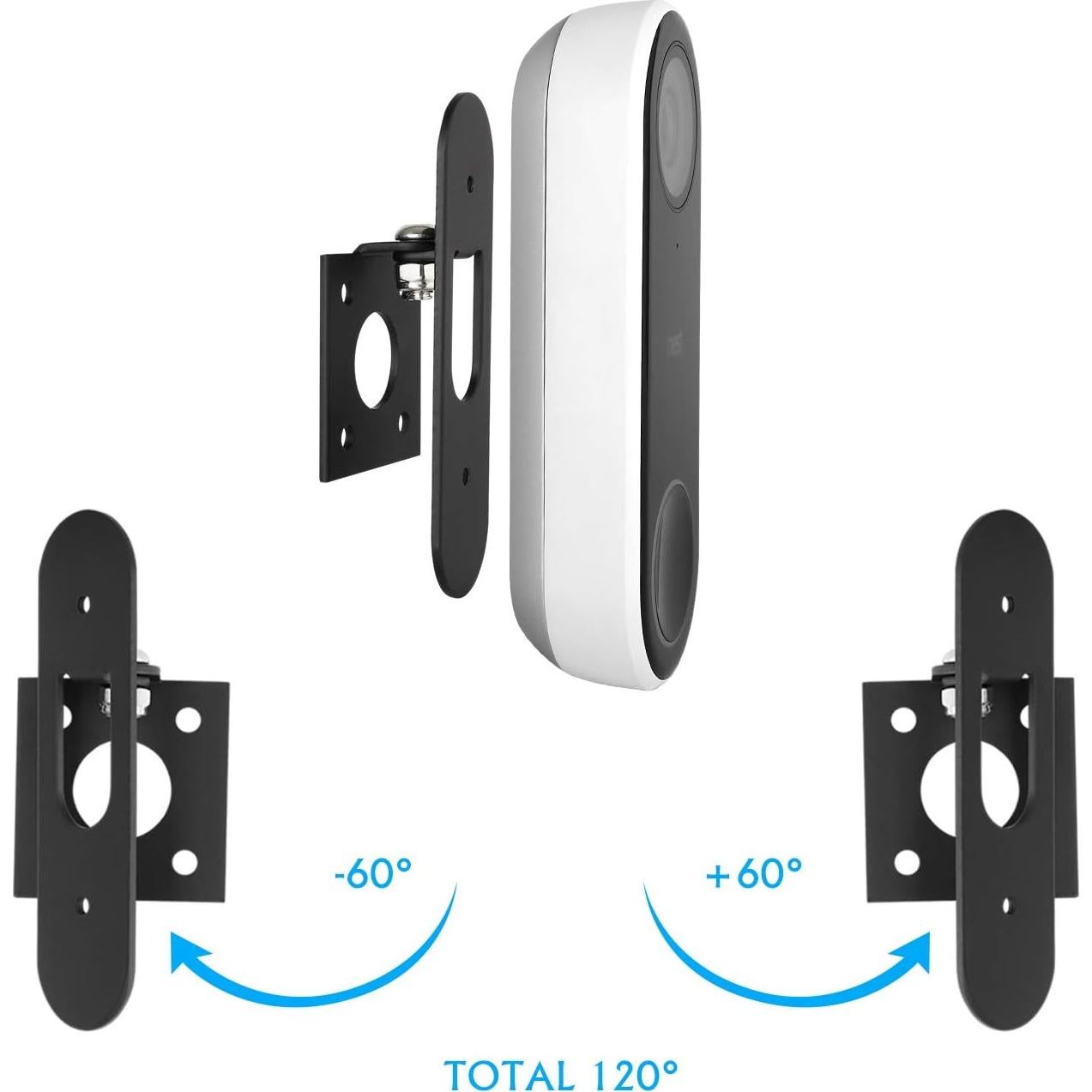 Soporte Ajustable POPMAS para Timbre Nest Hello - 120 Grados