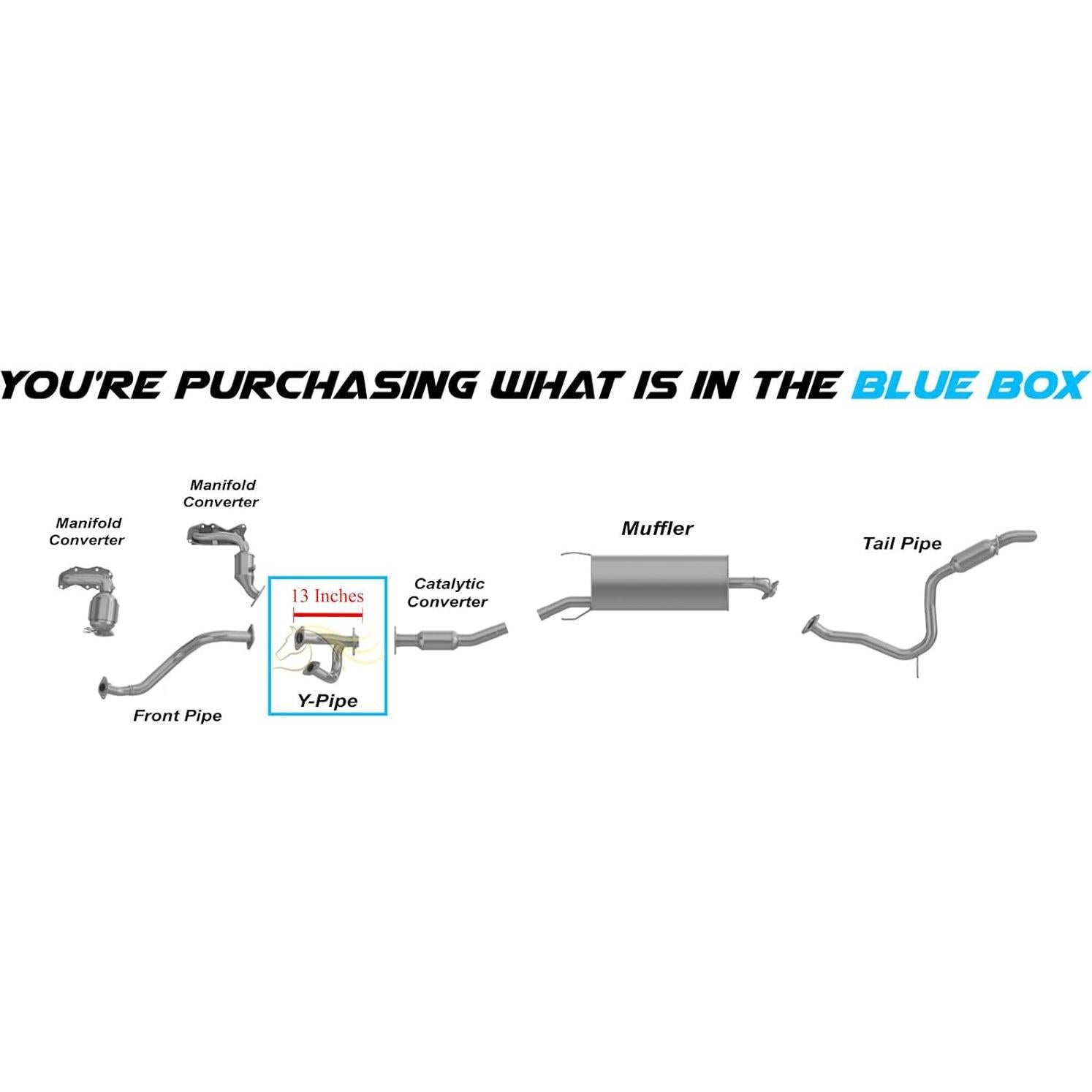 Tubería Y de Escape Northeastern para Toyota RAV4 2006-2012