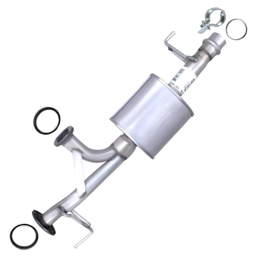 Silenciador Central Acero Inoxidable Escape del Nordeste Toyota Tundra 2004-2006