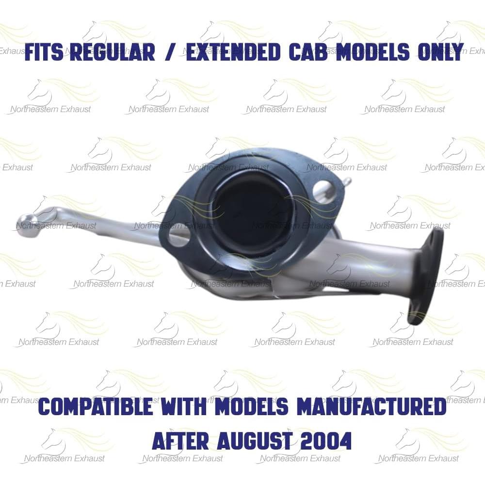 Silenciador Central Acero Inoxidable Escape del Nordeste Toyota Tundra 2004-2006