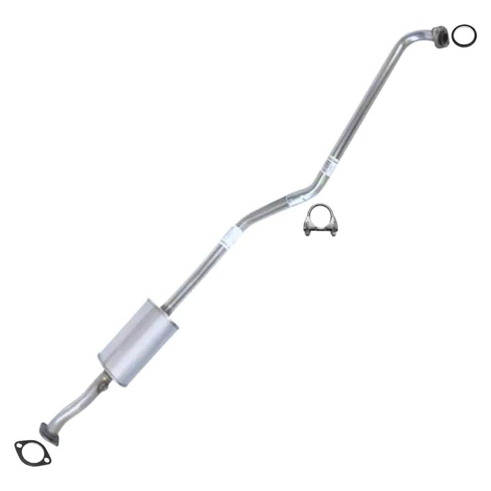 Tubería de Resonador Acero Inoxidable Escape del Noreste Toyota Corolla 1.6L 1996-1997