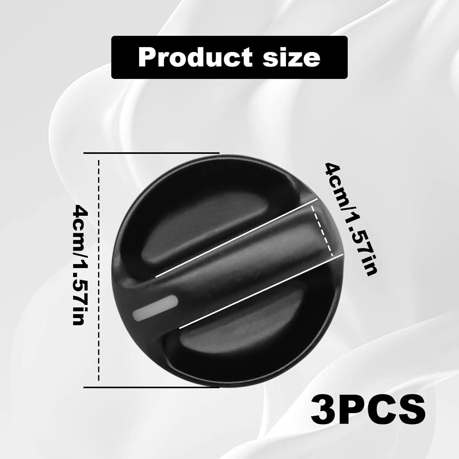 Juego de 3 Perillas de Control de Clima CmeRto para Toyota Tundra 2000-2006