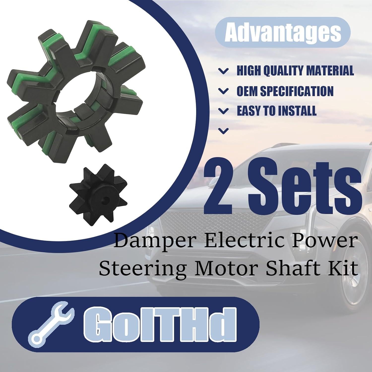 Kit de Eje de Motor de Dirección Asistida Eléctrica GolTHd - Compatible Toyota y Lexus