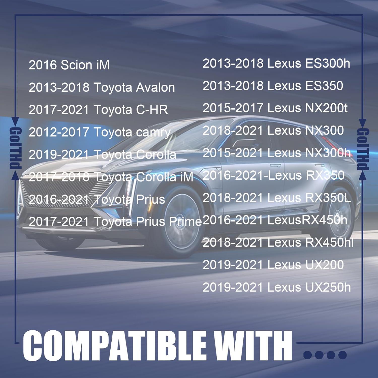 Kit de Eje de Motor de Dirección Asistida Eléctrica GolTHd - Compatible Toyota y Lexus