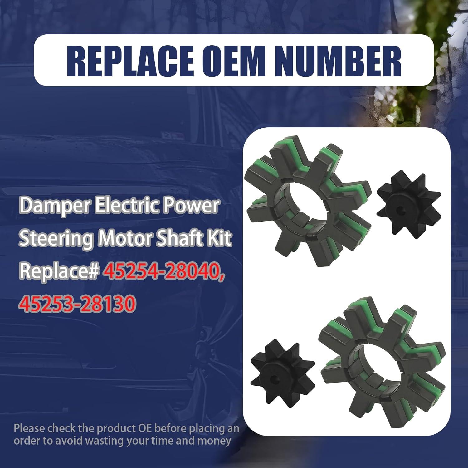 Kit de Eje de Motor de Dirección Asistida Eléctrica GolTHd - Compatible Toyota y Lexus