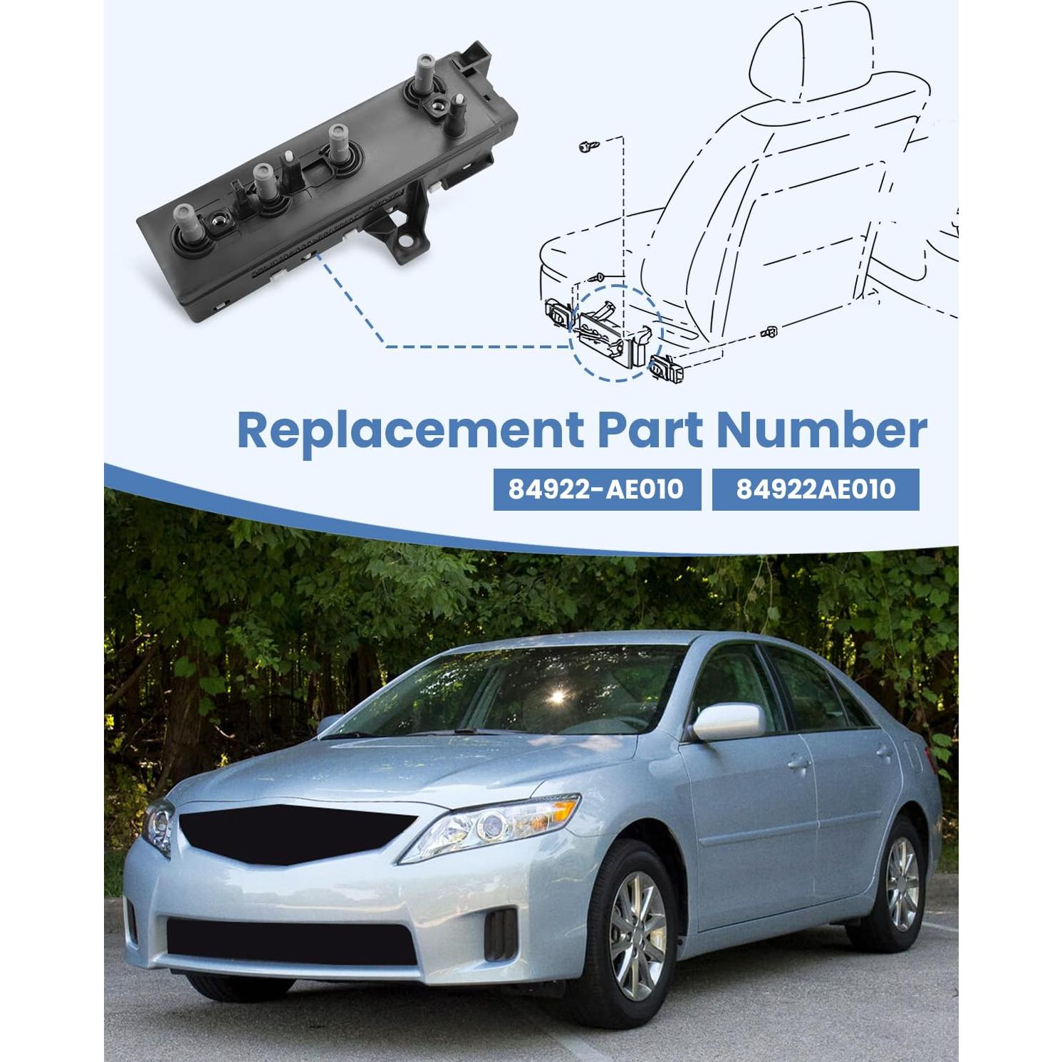Interruptor Eléctrico Asiento Conductor Toyota 84922-AE010