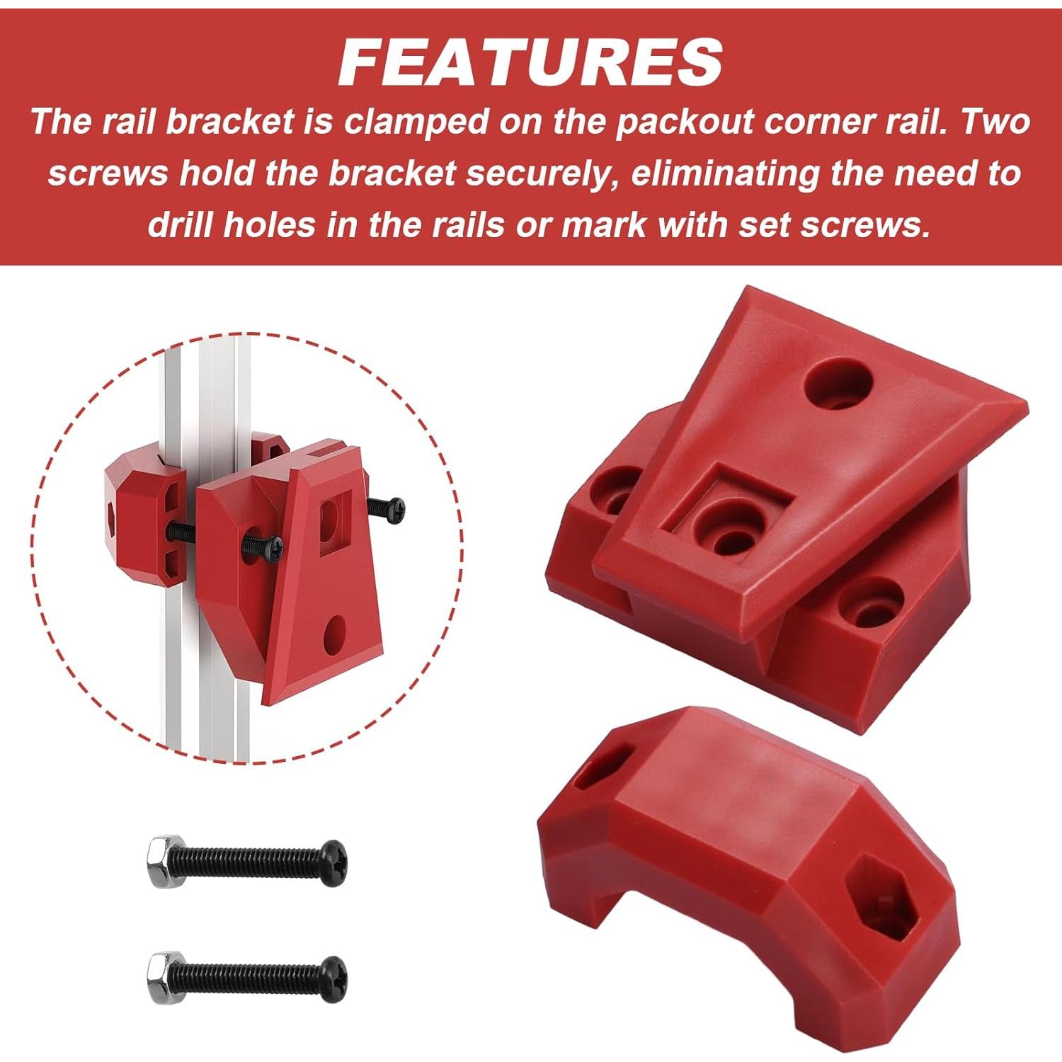 Soporte de bolsa de herramientas VIDABTE para Milwaukee Packout