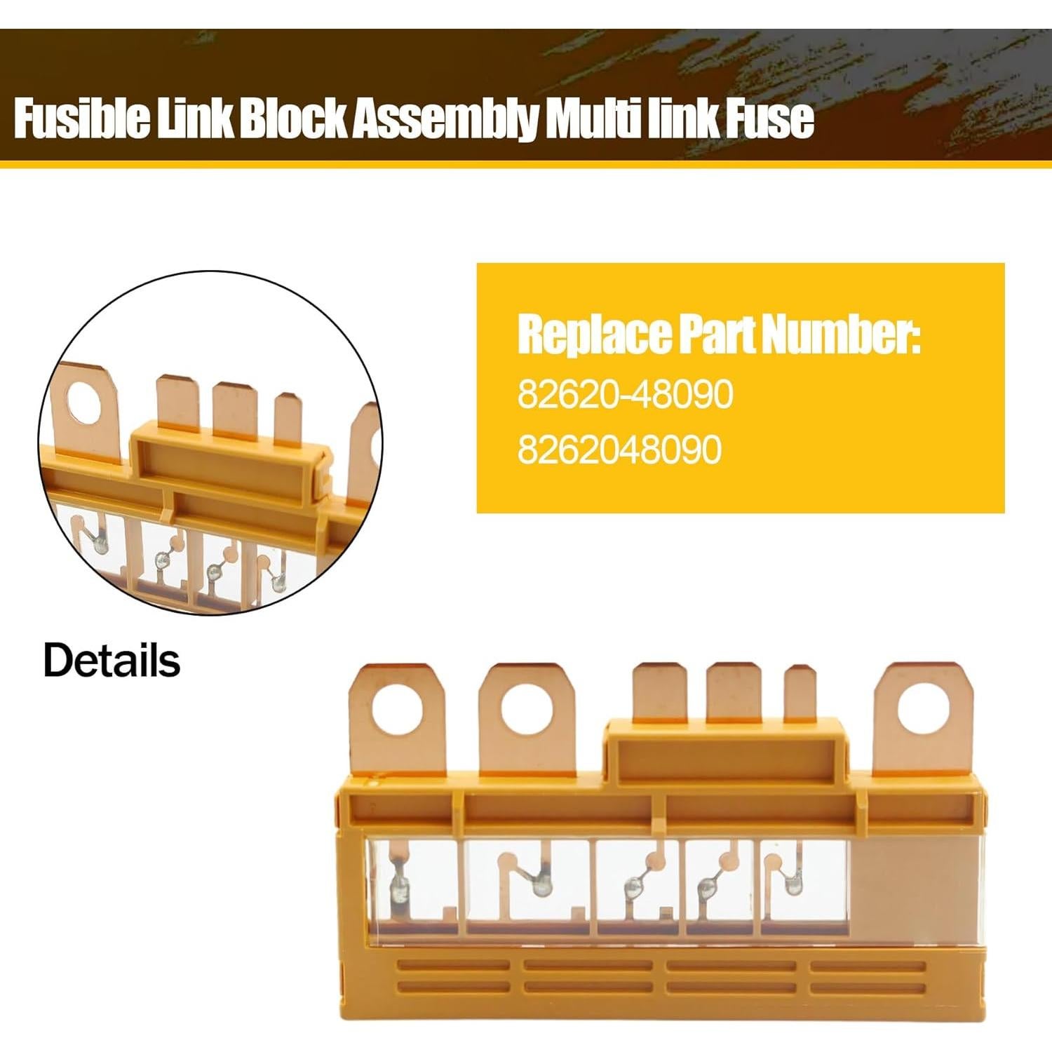 Bloque de Enlace Fusible Sxqddz Compatible Toyota 2008-2016