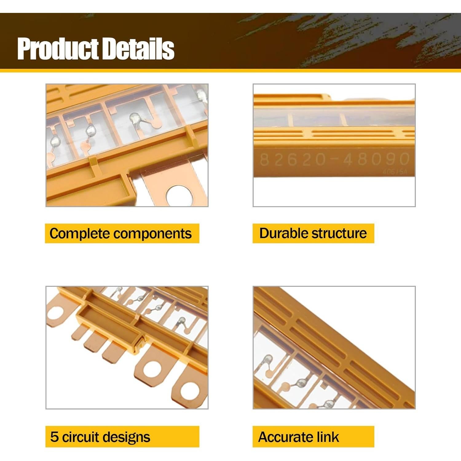 Bloque de Enlace Fusible Sxqddz Compatible Toyota 2008-2016