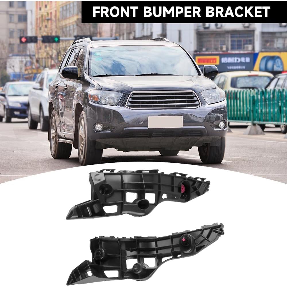 Soporte de Parachoques Frontal YOLLKY para Toyota Highlander 2014-2016