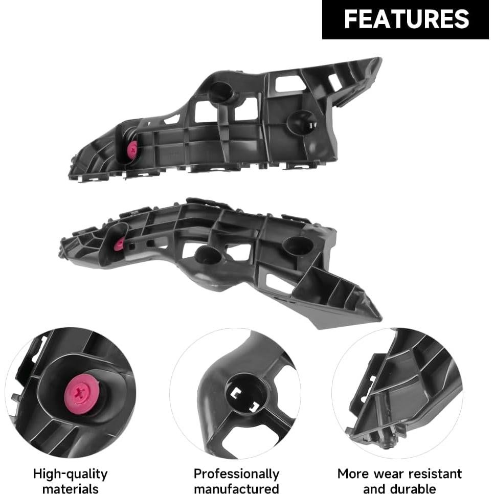 Soporte de Parachoques Frontal YOLLKY para Toyota Highlander 2014-2016