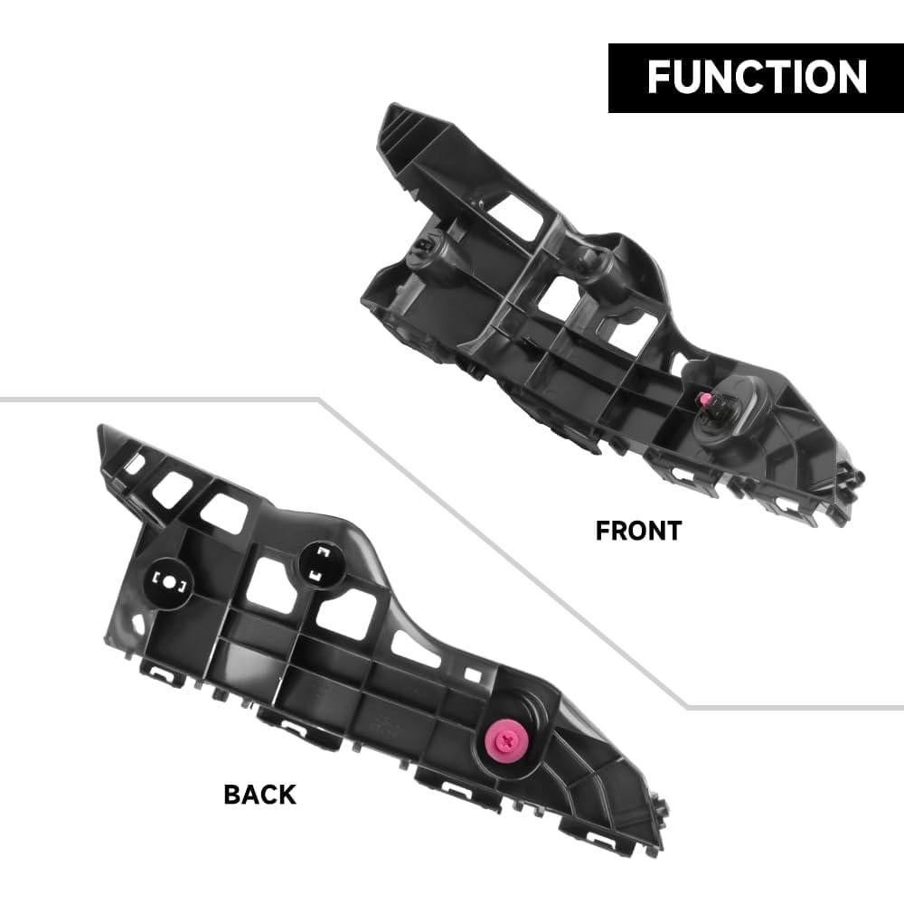 Soporte de Parachoques Frontal YOLLKY para Toyota Highlander 2014-2016