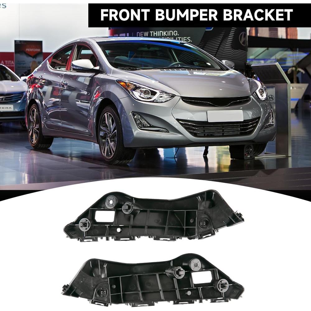 Soporte de Parachoques Frontal YOLLKY para Toyota RAV4 2016-2018