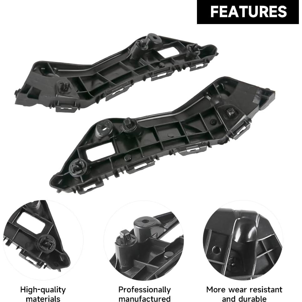 Soporte de Parachoques Frontal YOLLKY para Toyota RAV4 2016-2018