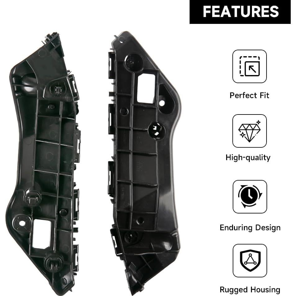 Soporte de Parachoques Frontal YOLLKY para Toyota RAV4 2016-2018