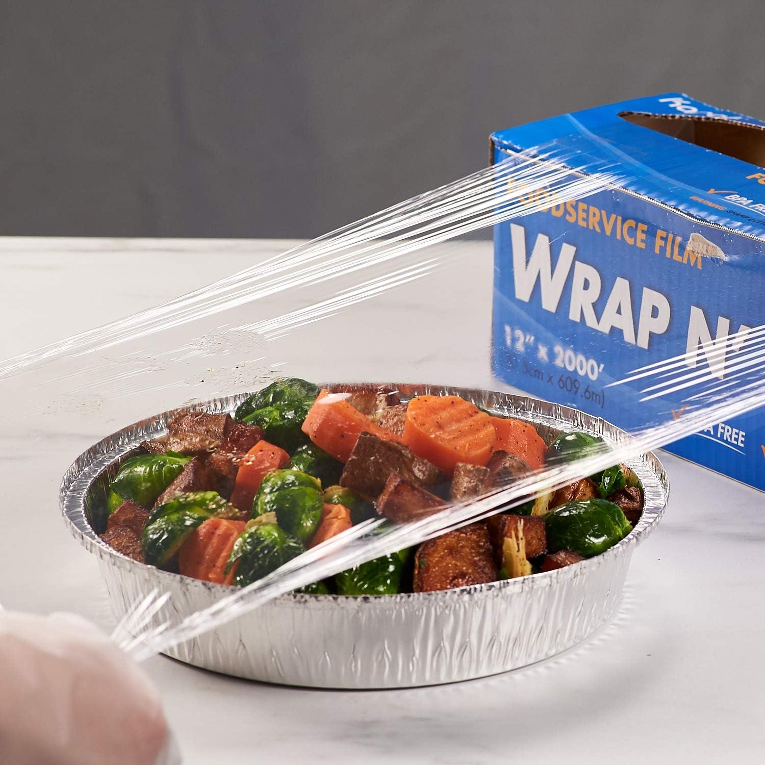 Película de Alimentos Karat WRAP N GO 30.48 cm x 609.6 m con Cortador