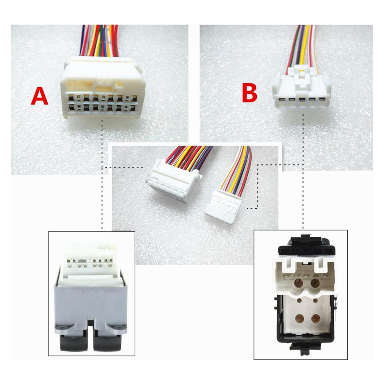 Conector de Arnés Interruptor Ventana Eléctrica Toyota IXGKHC