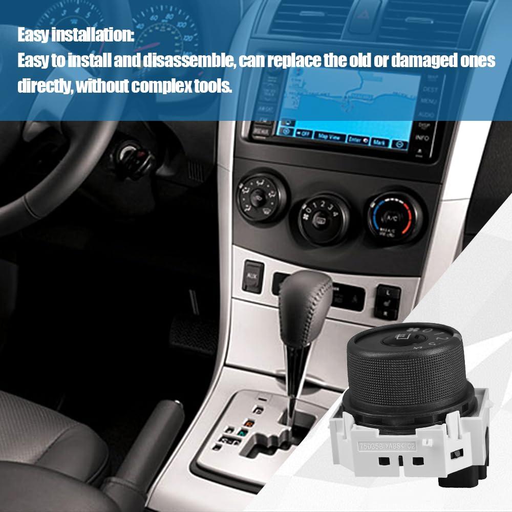 Interruptor A/C Automkt 55902-12100 para Toyota Corolla 2009-2013