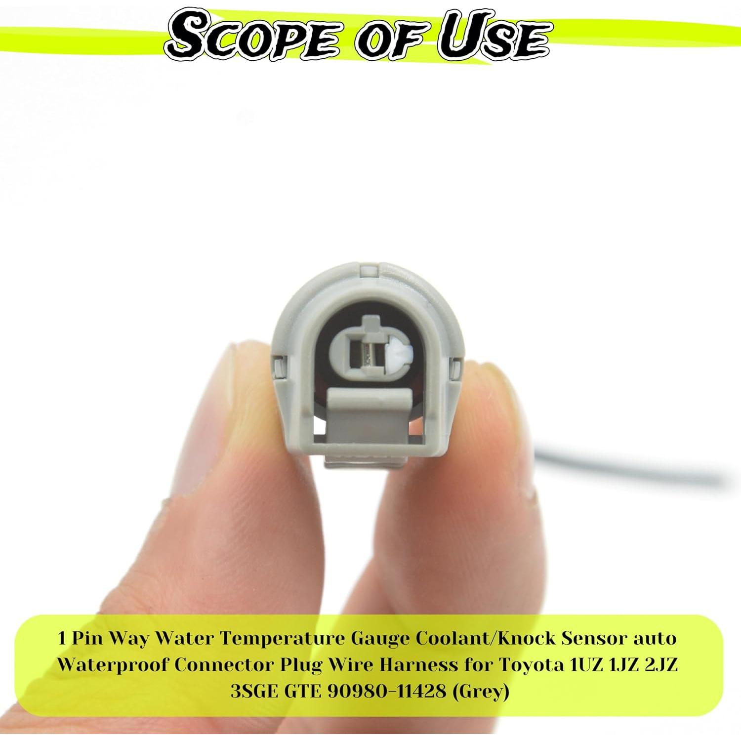 Conector Unidireccional ALFOCI 90980-11428 para Sensor Toyota