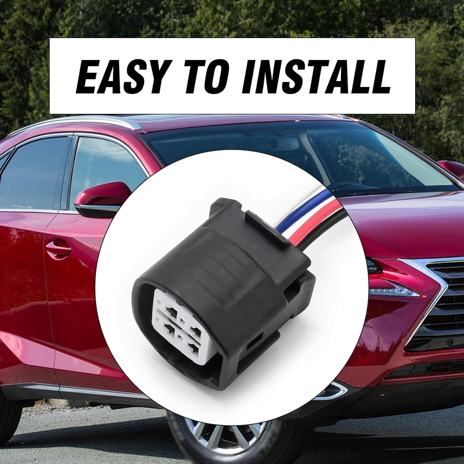 Conector de arnés de reparación 4 pines Laffoonparts para Toyota Lexus