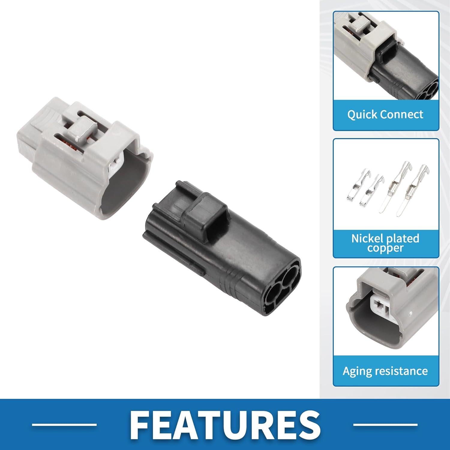 Conector Eléctrico 2 Pines ABSOPRO para Toyota/Lexus/Scion