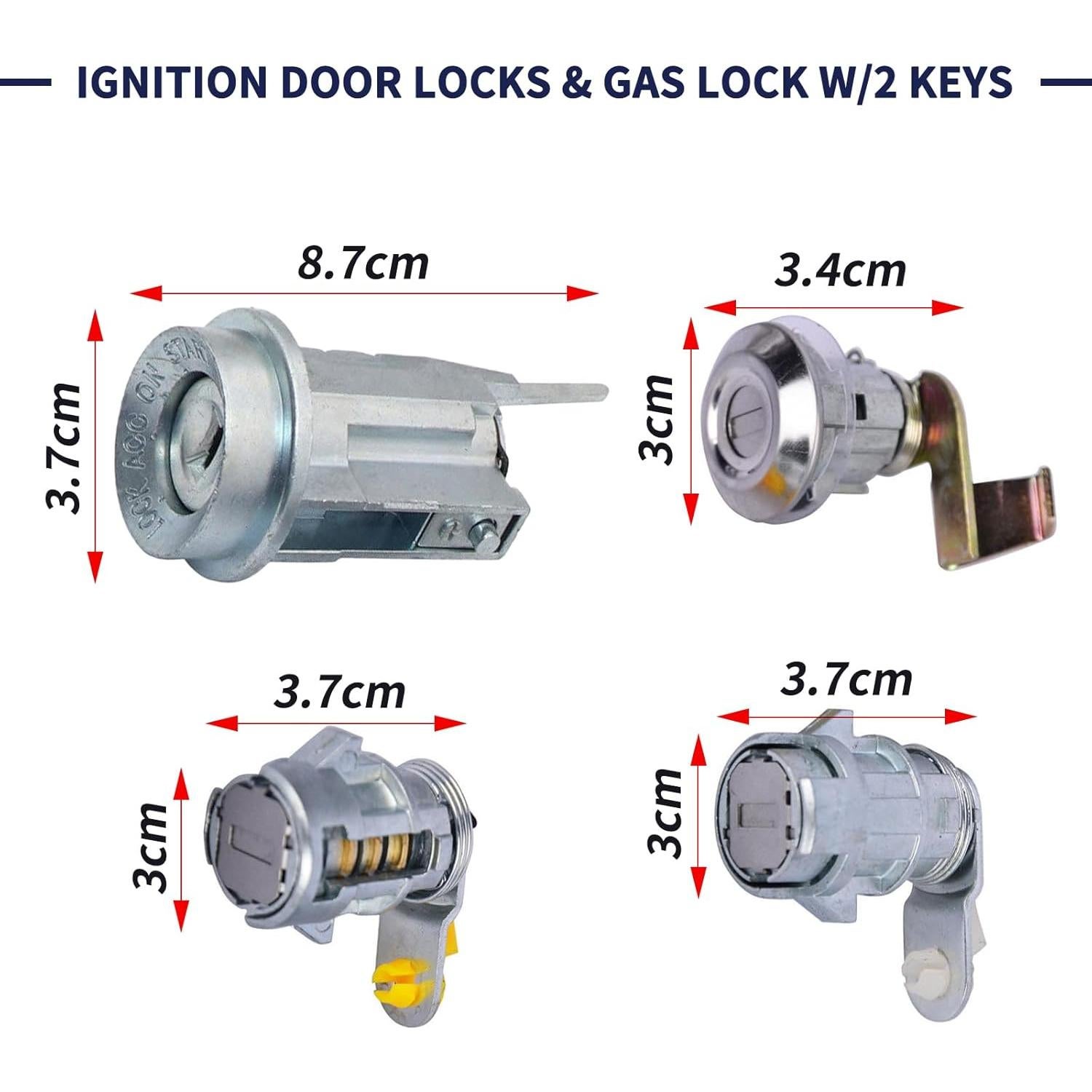 Cerraduras de Puerta Magimaker para Toyota Pickup 1992-1995