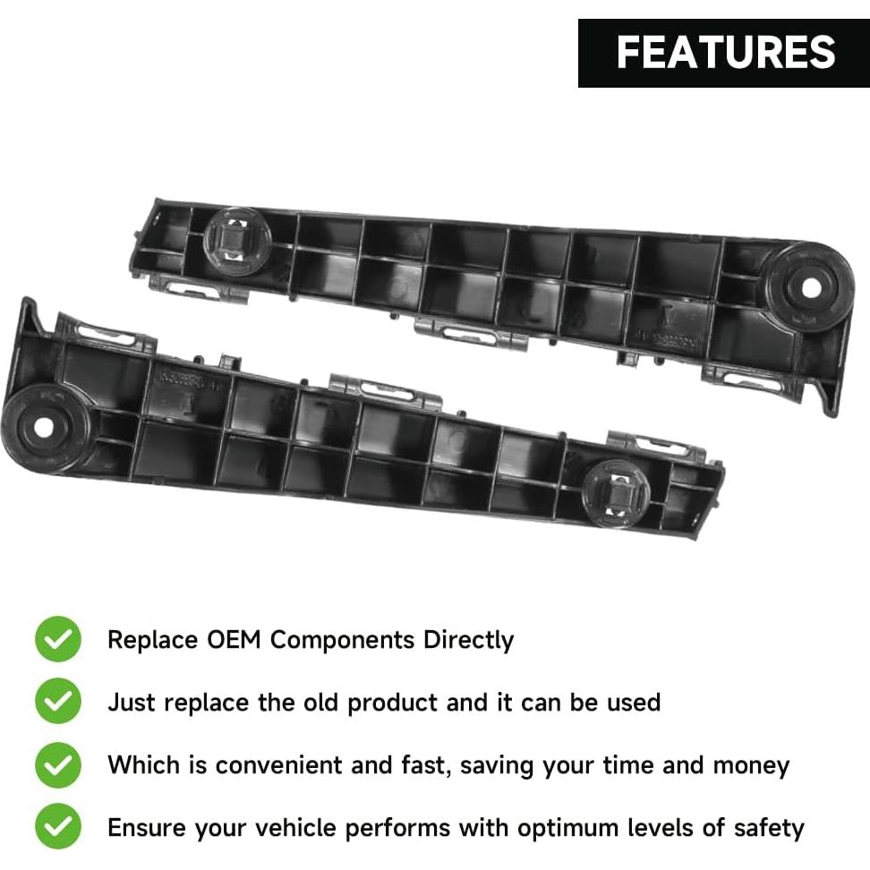 Soporte de Parachoques Delantero YOLLKY para Toyota Camry 2012-2014