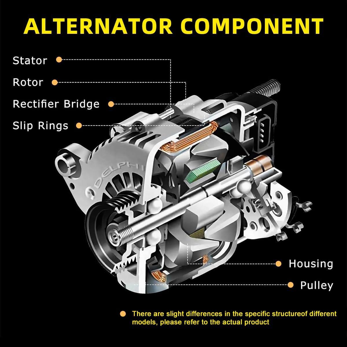 Alternador Reconstruido Katutude 80 Amp para Toyota Yaris 2006-2009