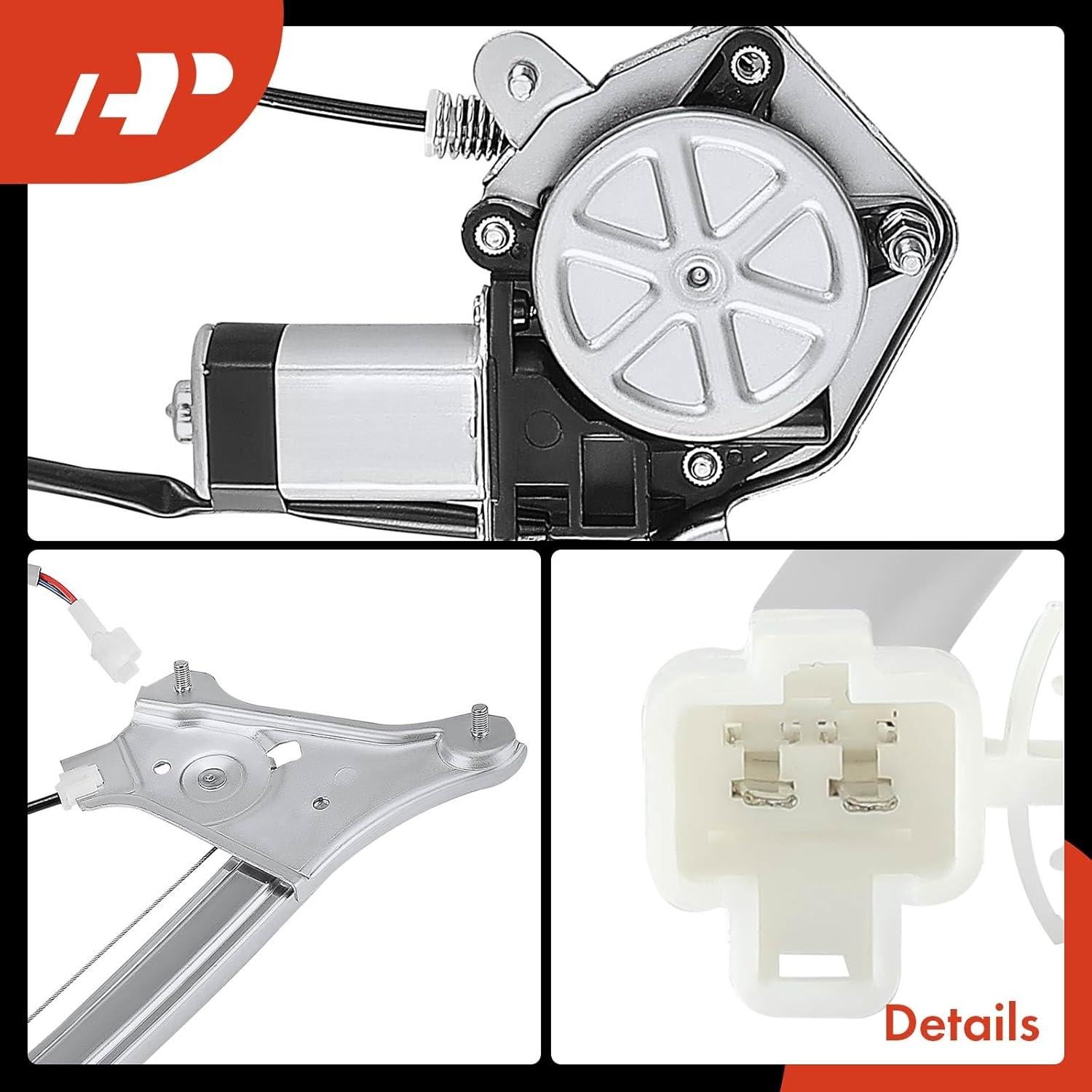 Regulador de Ventana Eléctrico A-Premium Toyota Solara 1999-2003 Lado Derecho