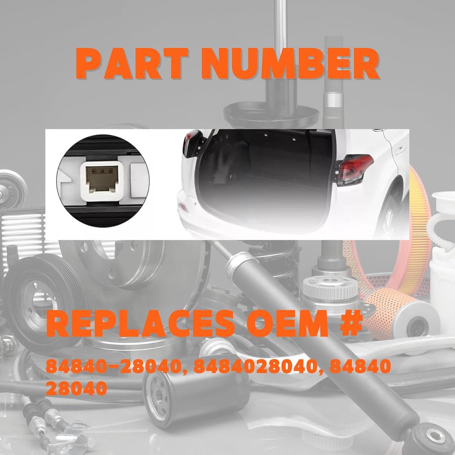 Interruptor de manija de puerta trasera Toyota Highlander 84840-28040