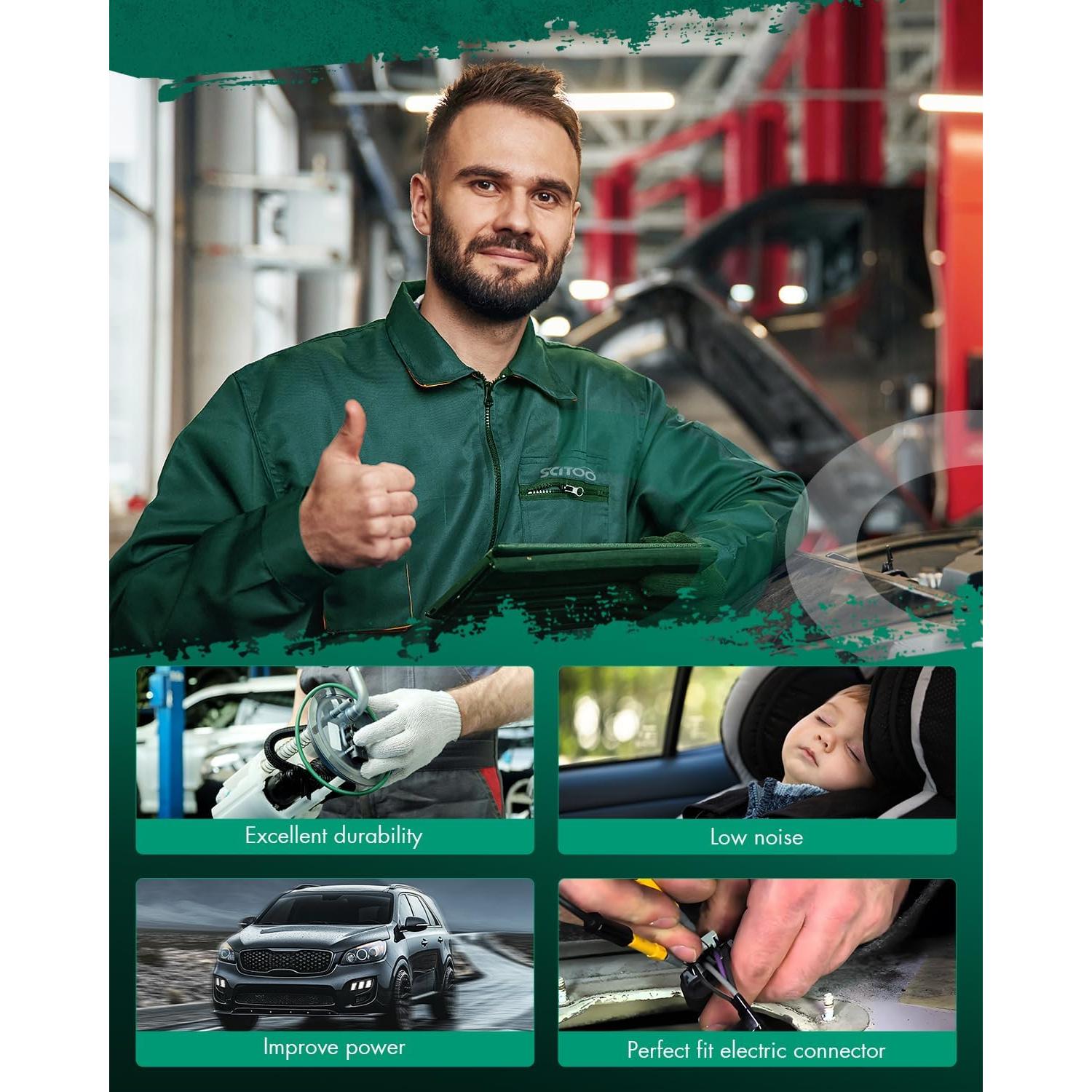 Bomba de Combustible Eléctrica SCITOO 053121 para Chevy y Lexus