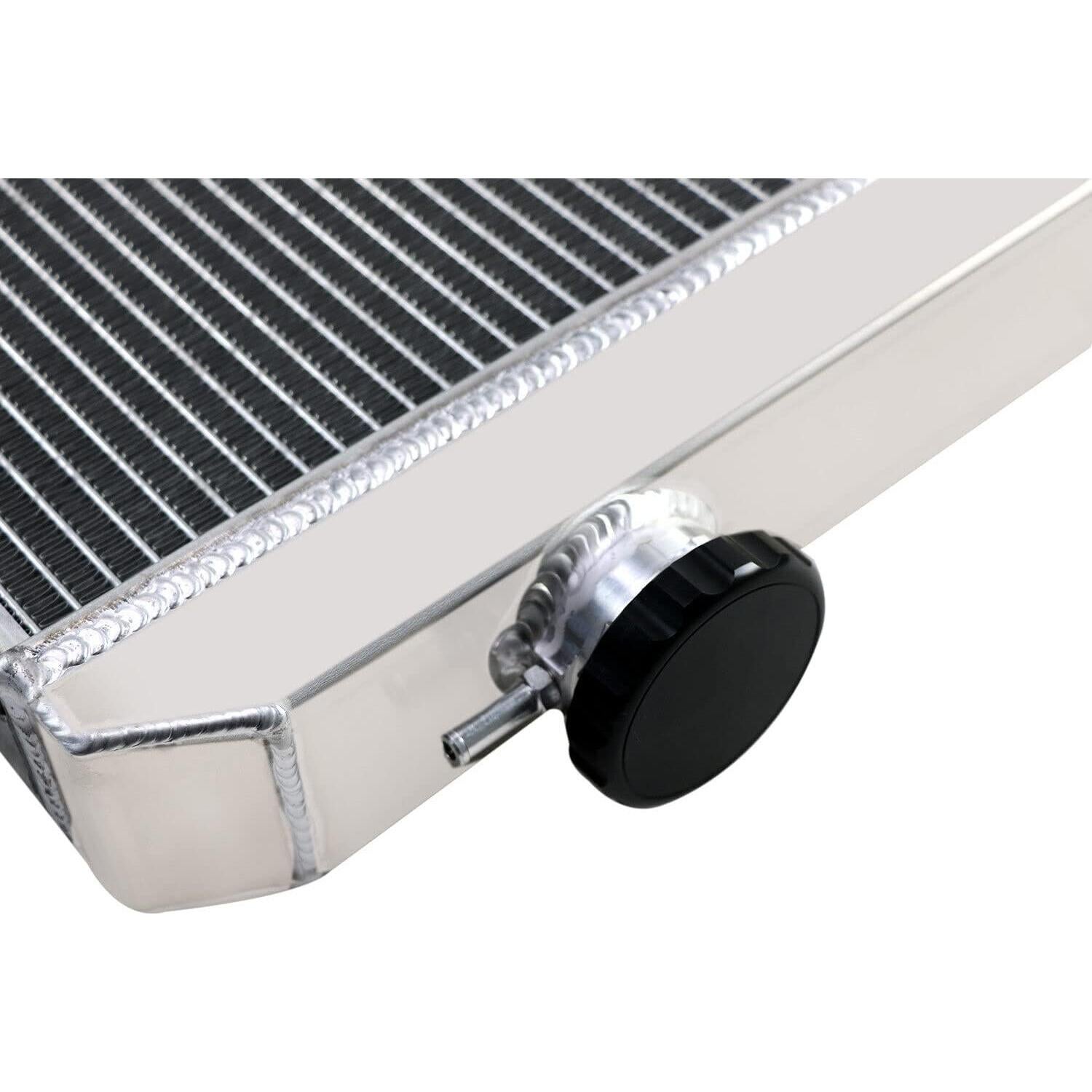 Radiador de Aluminio 4 Filas COOLINGBEST para Toyota FJ40 FJ45 1958-1984