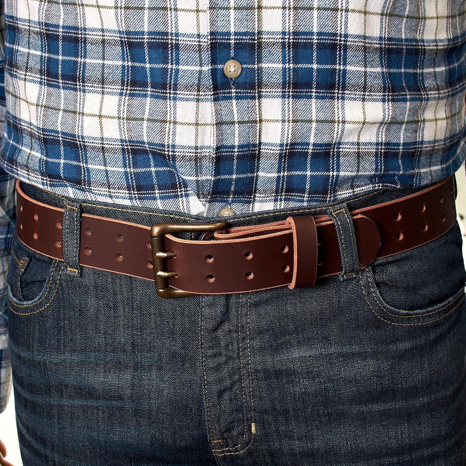 Cinturón de Cuero Clásico Nohma 111,76 cm Doble Punta