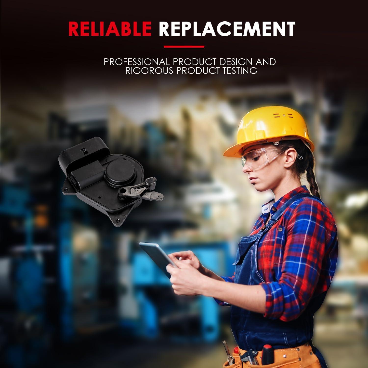 CCIYU Door Latch Lock Actuator Fit for Toyota for RAV4 2000 2001 2002 2003 2004 2005, Door Lock Actuator Front Left+Front Right Assembly, Replaces # 746-603,8D1131