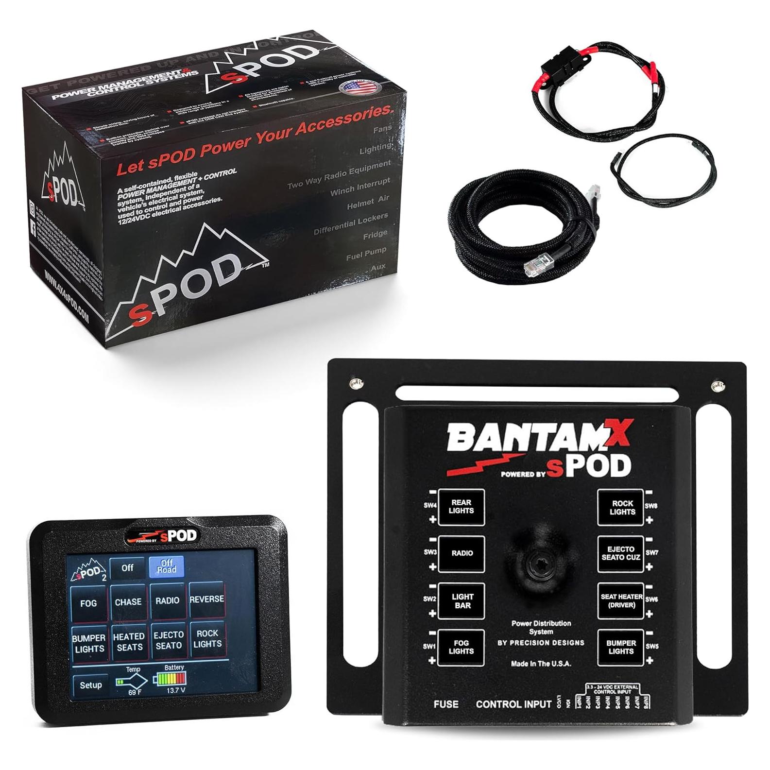 Kit Montaje Pantalla Táctil sPOD para Toyota Tundra 2022+