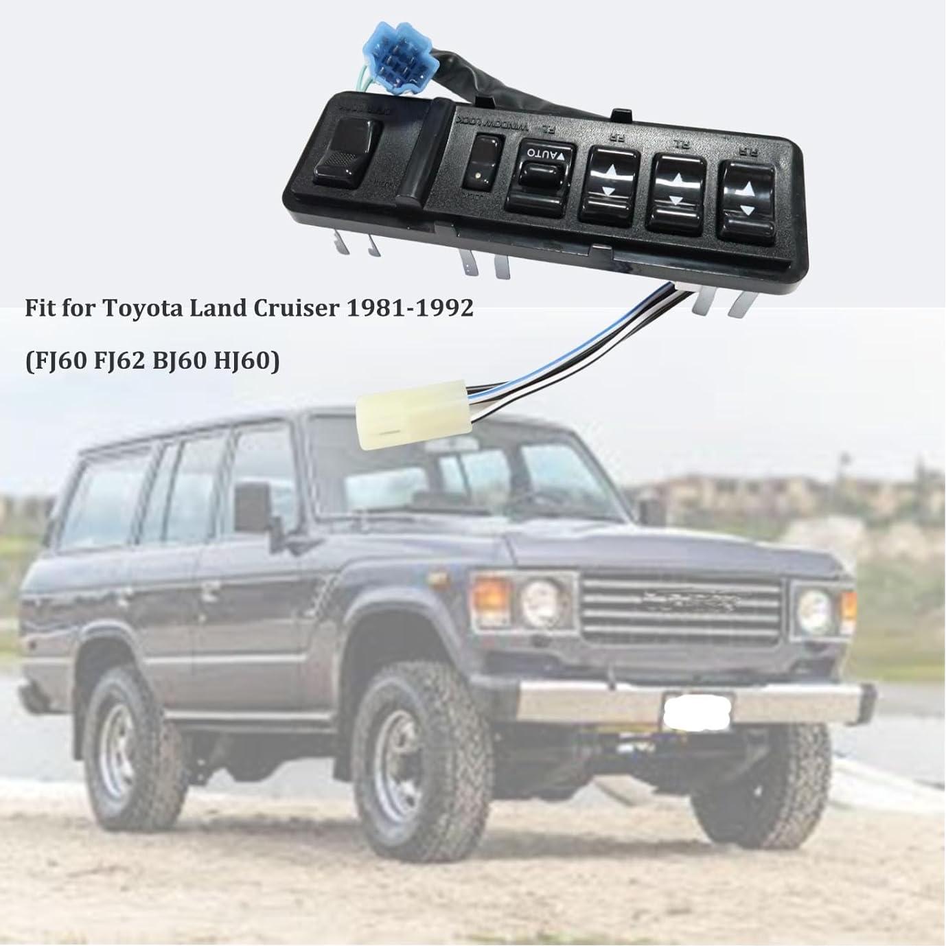 Interruptor Maestro Ventana Eléctrica Toyota Land Cruiser 1981-1992