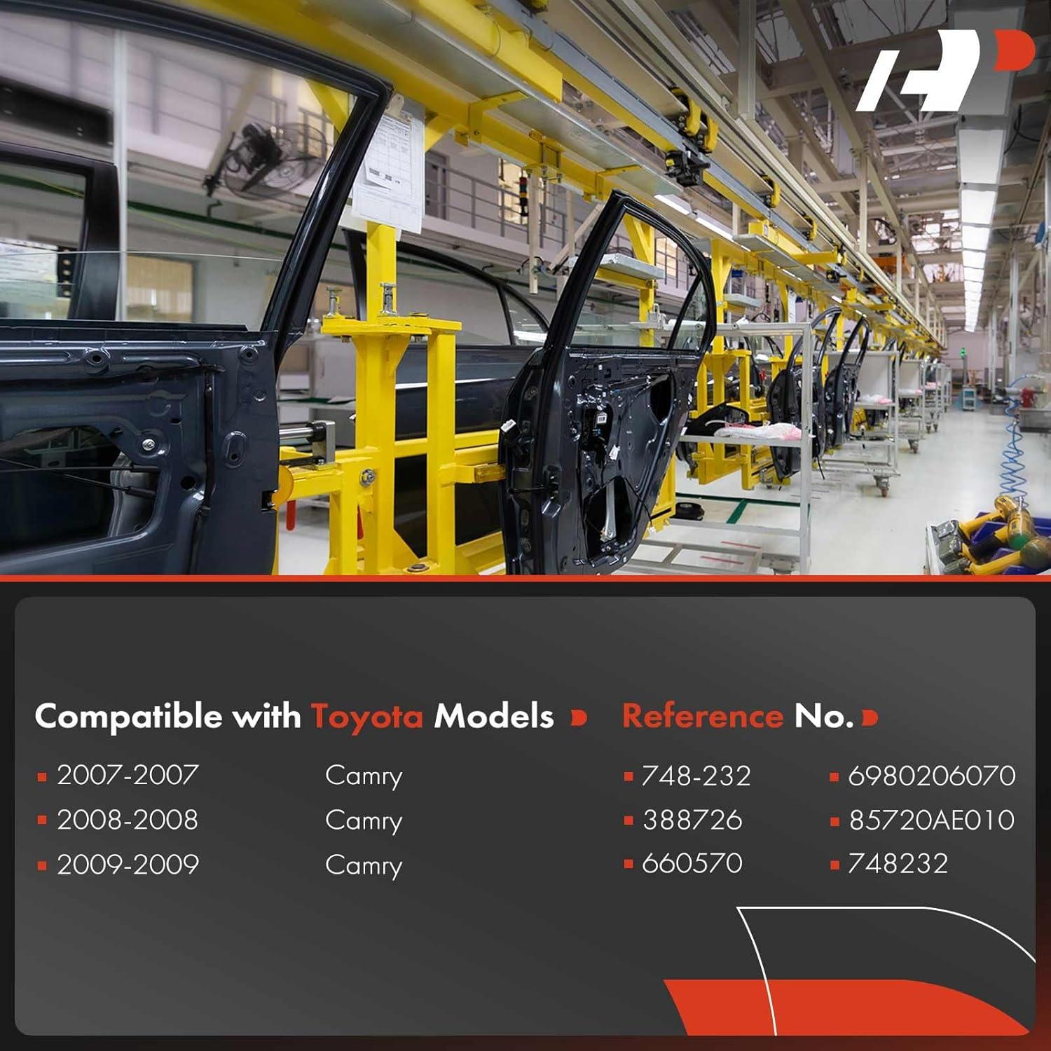 Regulador de Ventana Eléctrico A-Premium Toyota Camry 2007-2009 Izquierdo