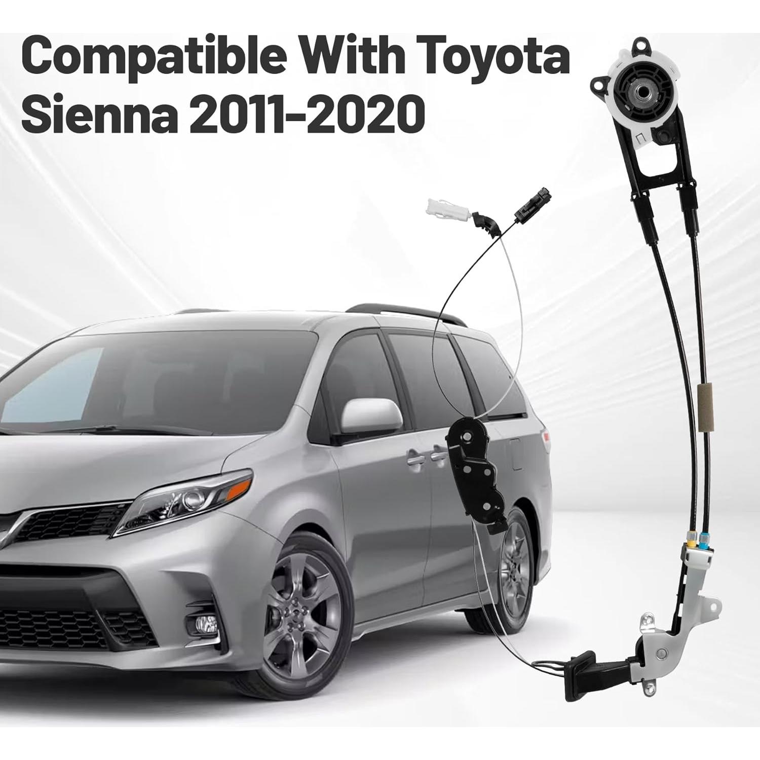 Conjunto de cable de puerta corrediza eléctrica TUOSTPY Toyota Sienna 2011-2020