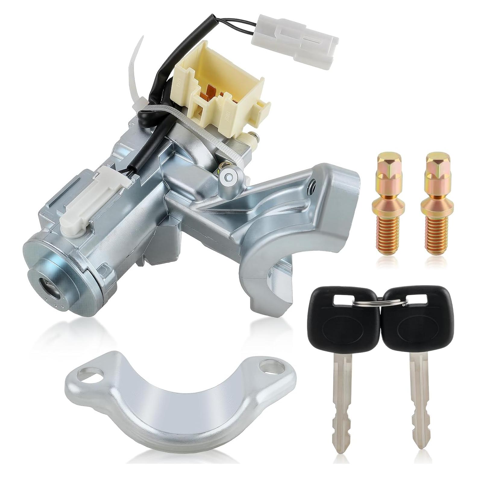 Interruptor de Cilindro de Bloqueo de Encendido AUTOKAY 45020-06-4 para Toyota Camry 2002-2006