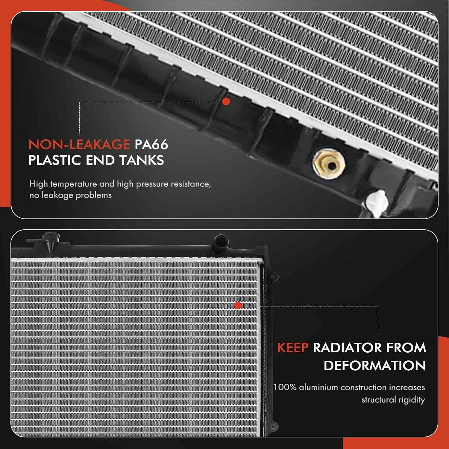 Radiador A-Premium para Toyota Tacoma 1995-2004 Automático