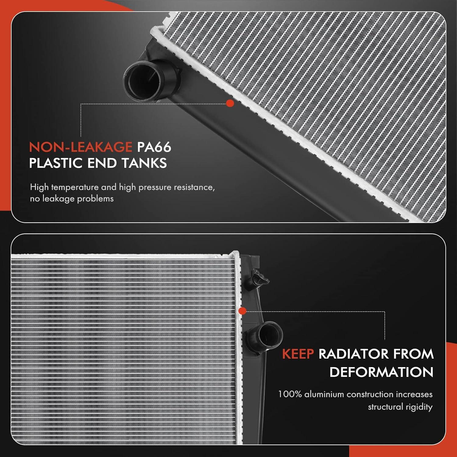 Radiador de Refrigerante A-Premium para Toyota RAV4 2009-2015