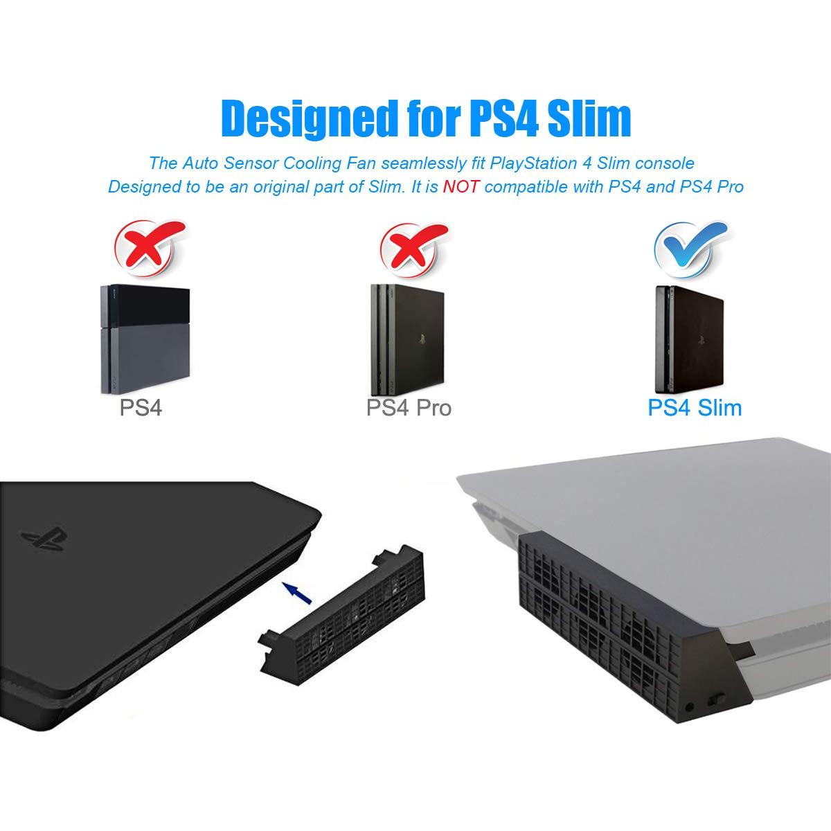 Ventilador de Enfriamiento ElecGear TP4-819 para PS4 Slim