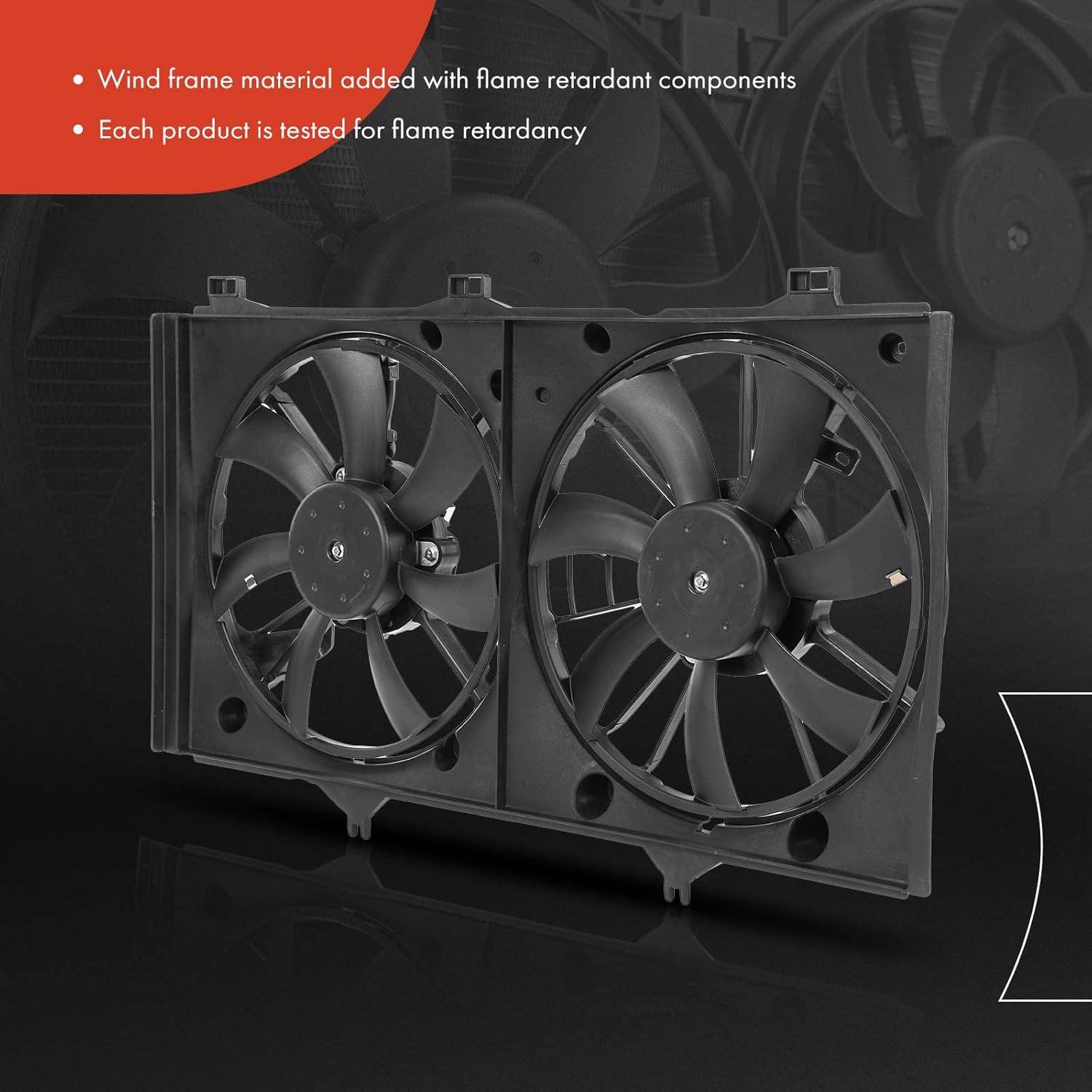 Ventilador de Enfriamiento A-Premium para Toyota Camry 2007-2009