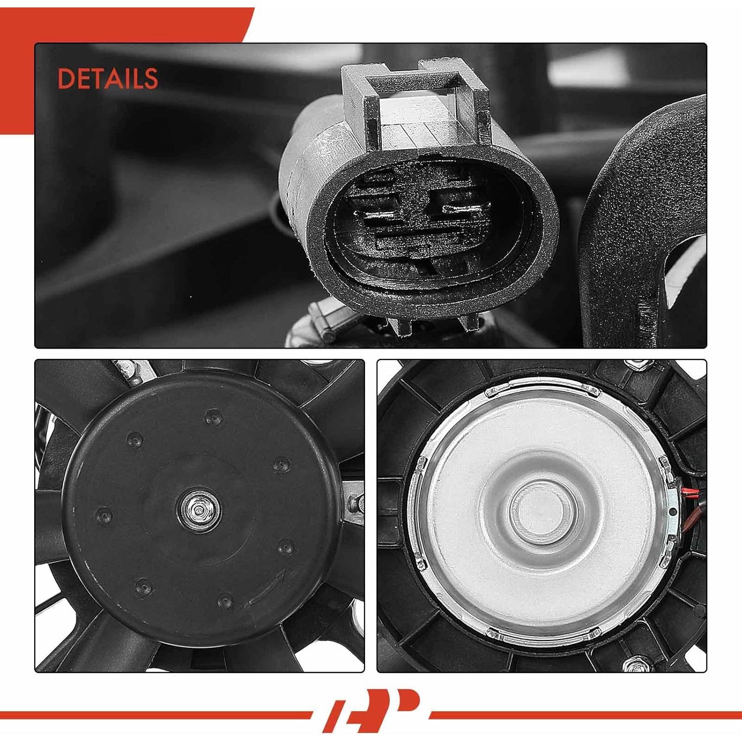 Ventilador de Enfriamiento A-Premium para Toyota Camry 2007-2009