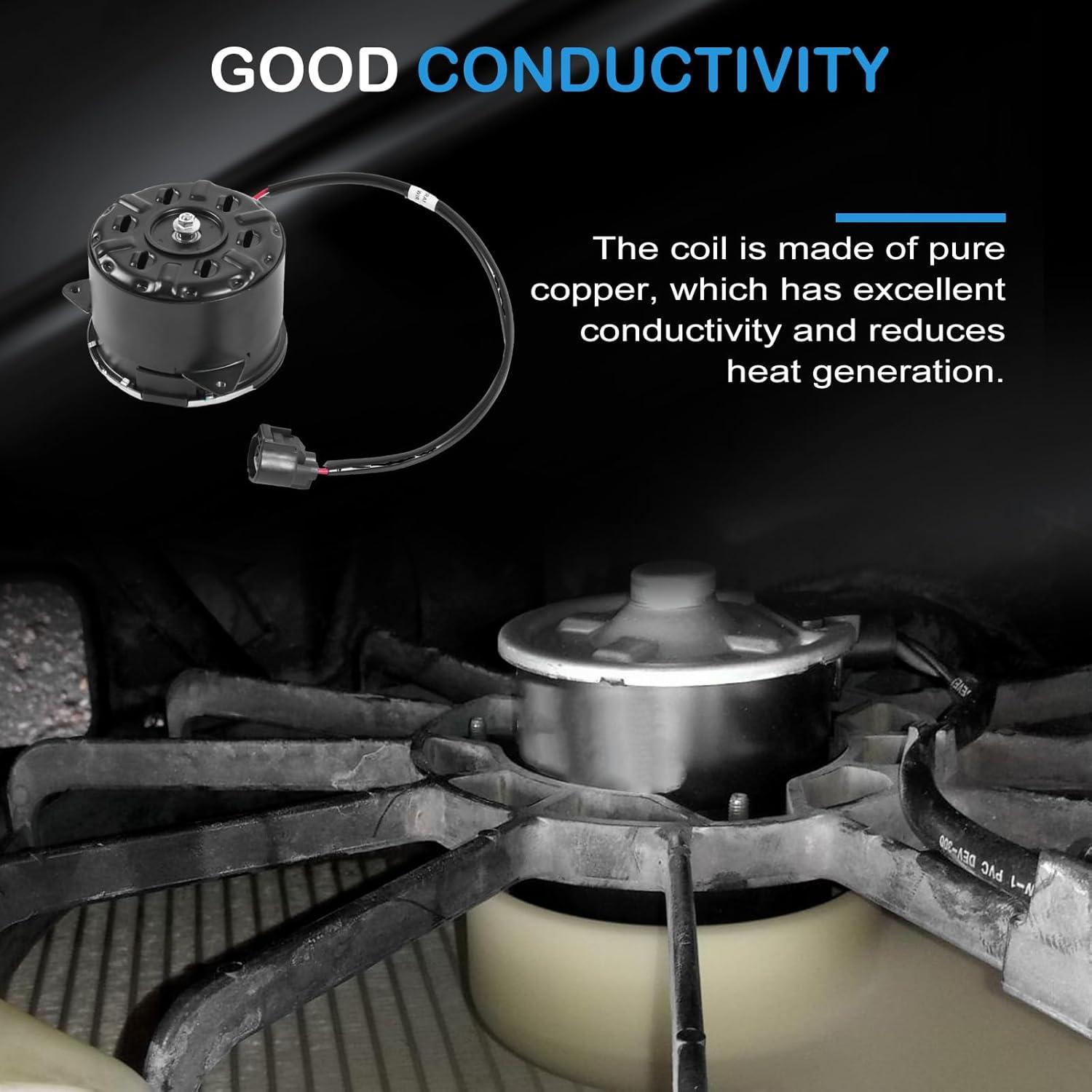 Motor Ventilador Radiador Kessocco 3.3L Toyota Highlander 2006-2007