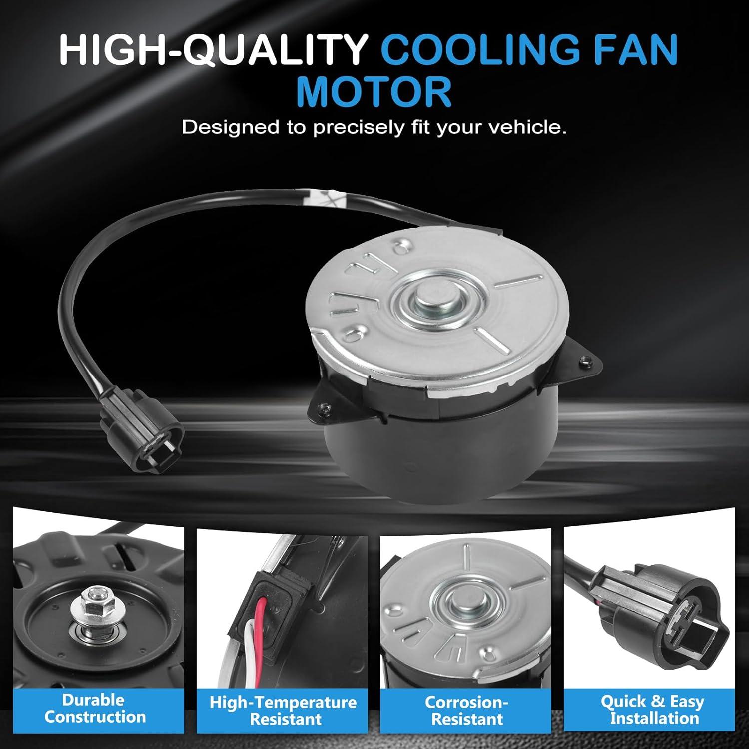 Motor Ventilador Radiador Kessocco 3.3L Toyota Highlander 2006-2007