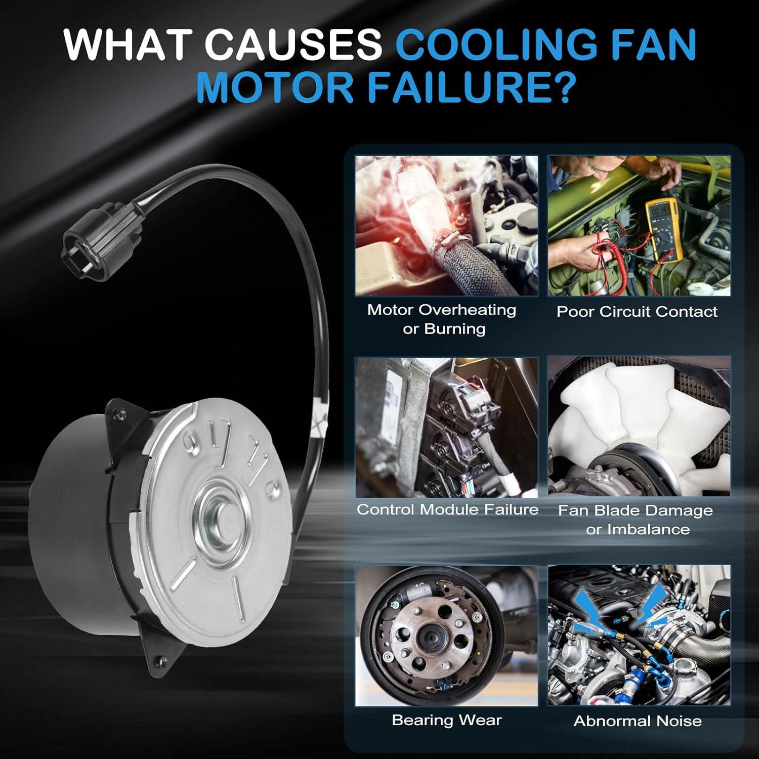 Motor Ventilador Radiador Kessocco 3.3L Toyota Highlander 2006-2007